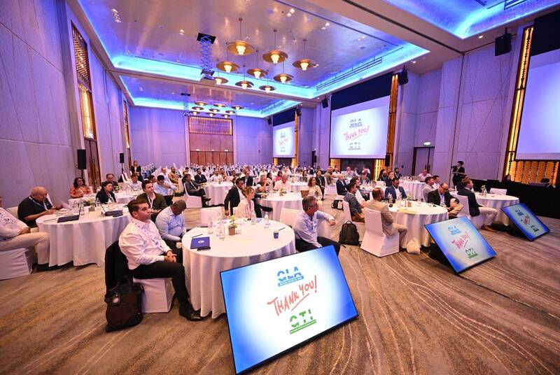 General Manager Nadia Shahin representing Amin Kawar &amp; Sons at the 2025 GLA AGM in Bangkok