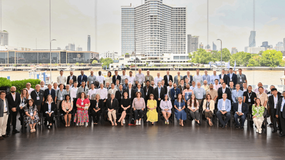 General Manager Nadia Shahin representing Amin Kawar & Sons at the 2025 GLA AGM in Bangkok